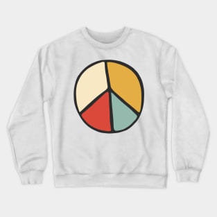 Peace Sign Crewneck Sweatshirt